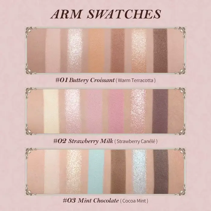 [NOUVEAU] Palette de maquillage 6 couleurs Flower Knows The Sweetie Bear Collection