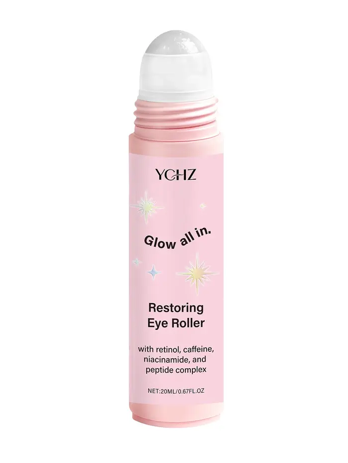 Essence Roll-On Contenant de la Caféine pour les Yeux - Produit de Soin de la Peau Contenant du Céra