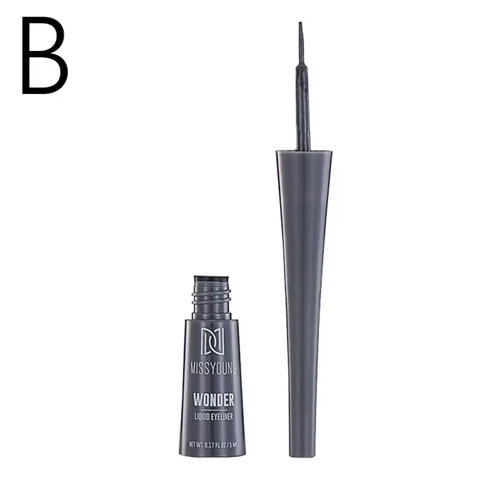 Crayon Eyeliner liquide noir, longue durée, imperméable, résistant à la sueur, séchage rapide, sans 
