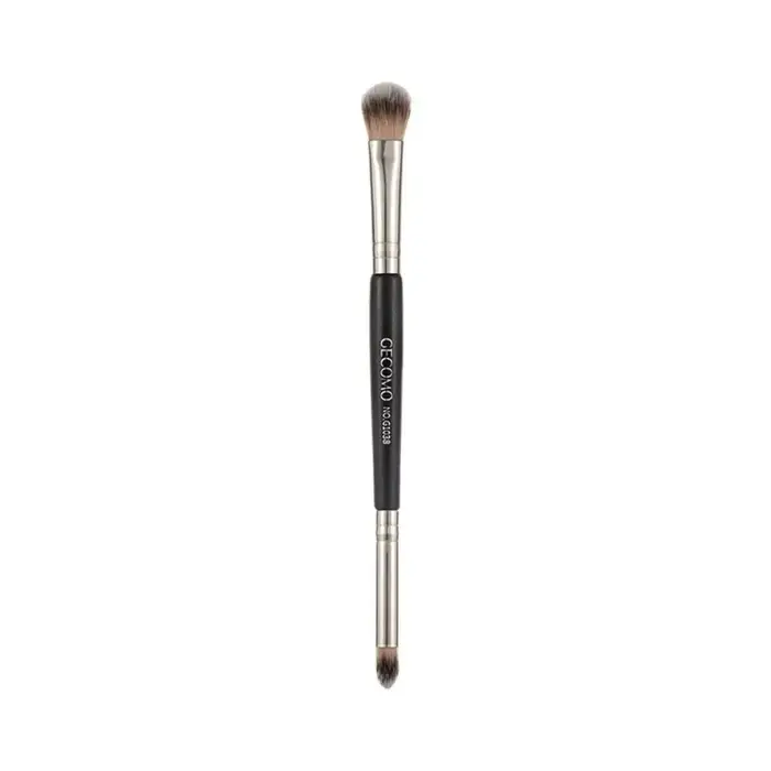 Pinceaux à maquillage double embout pour les yeux