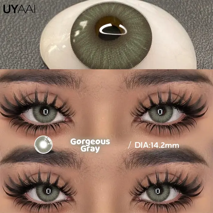 UYAAI nouvelles lentilles de Contact colorées beauté élèves colorés