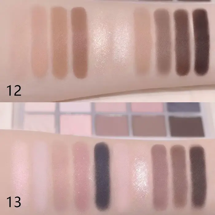rom&nd BETTER THAN PALETTE, texture de poudre fine, pigmentation longue durée, maquillage de luxe, c