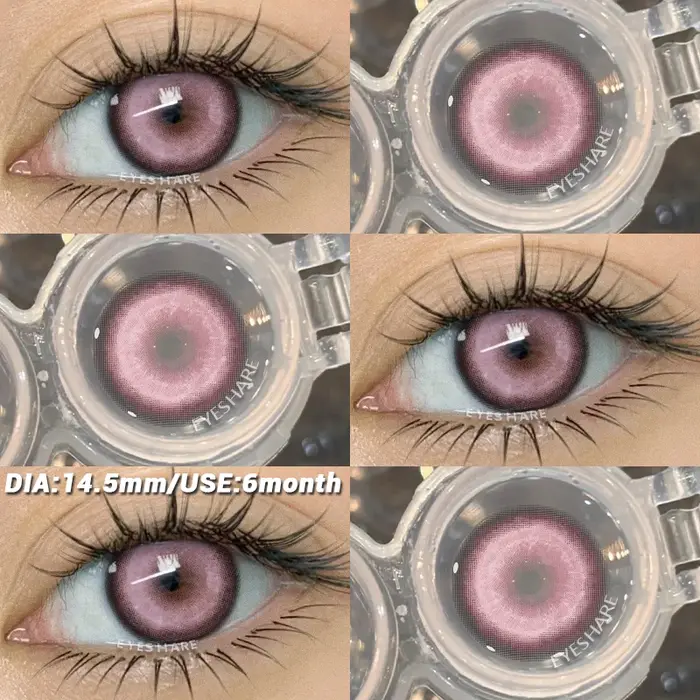 EYESHARE 1 paire de lentilles de cosplay anime pour les yeux
