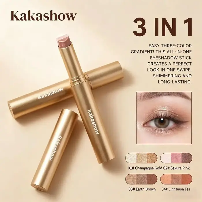Kakashow – Stick fard à paupières 3 couleurs