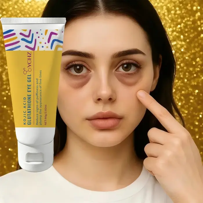 Crème pour les yeux à l'acide kojique et au glutathion