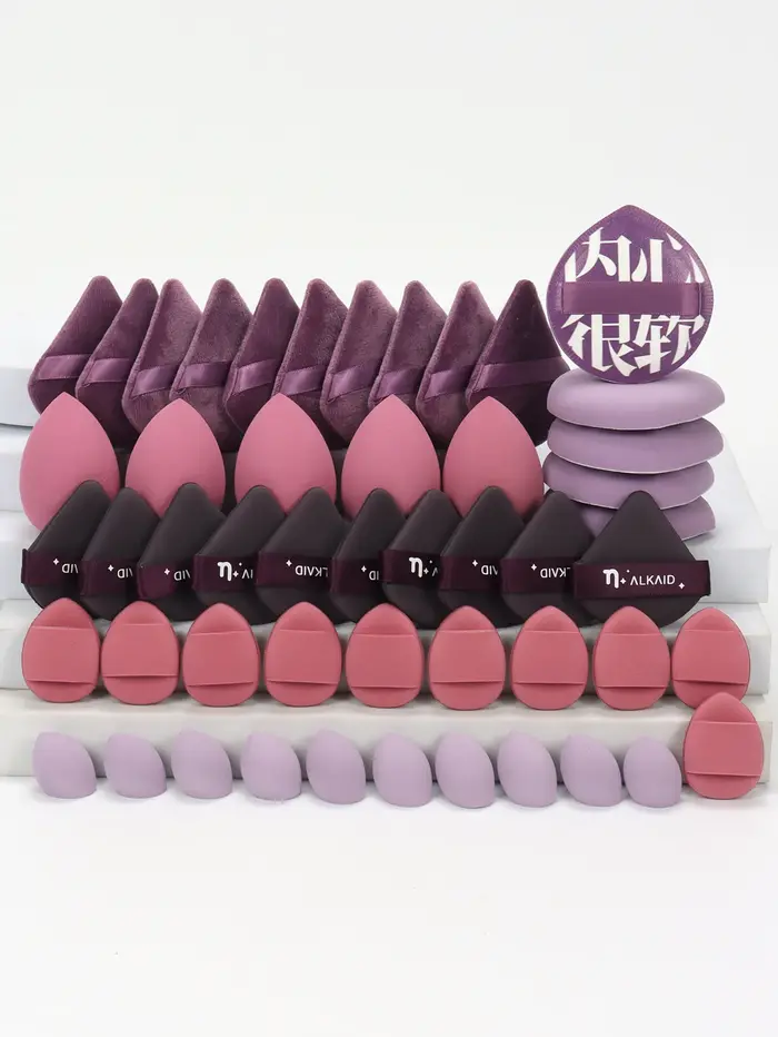 10/20/40/50/60 pièces de tampons démaquillants pour bandage utilisent un démaquillant et une poudre pour couvrir les