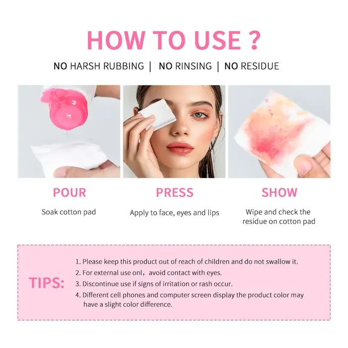 Eau Micellaire Douce Nettoyante Tous Types de Peau Sans Rinçage Démaquillant Visage Yeux Lèvres Hydratant Apaisant Tonique Cutané