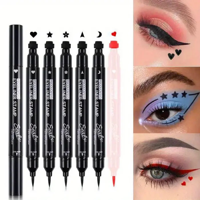 Stylo eye-liner liquide à double extrémité