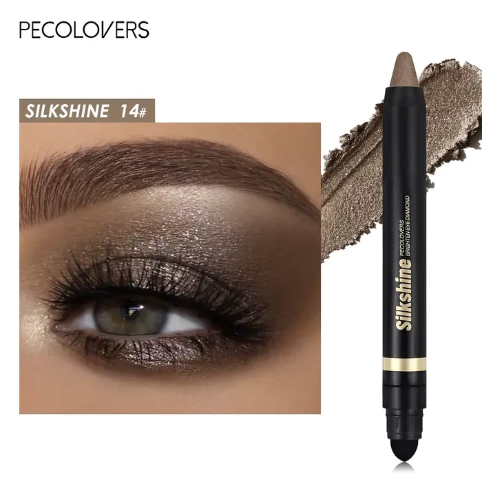 Crayon imperméable pour fard à barrage, stylo surligneur, outil de maquillage, fard à barrage smoky,