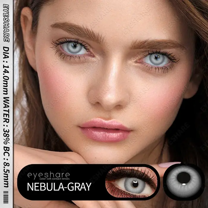 EYESHARE 1 paire de lentilles de Contact colorées Cosplay