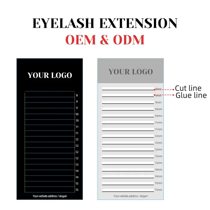 Extensions de cils individuels classiques YY Lashes avec logo personnalisé OEM&ODM – Créez votre pro