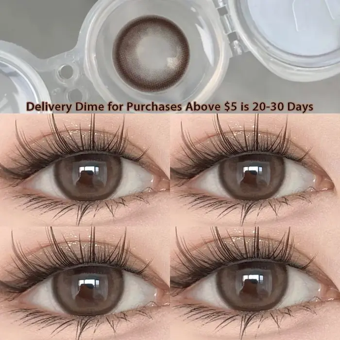 KSSEYE 1 paire de lentilles de Contact de couleur naturelle pour les yeux avec dioptrie de myopie maquillage