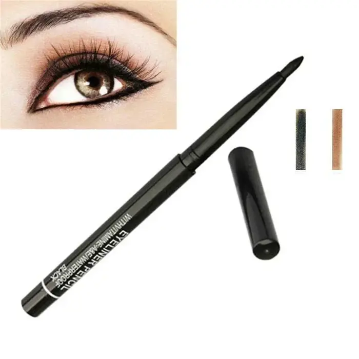 Crayon Eyeliner noir imperméable et résistant à la sueur