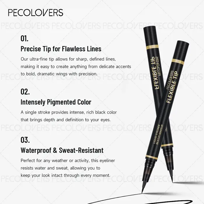 Eyeliner liquide ultrafin 3 pièces