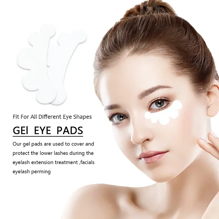 20/50 paires d'autocollants pour extensions de cils, patchs Hydrogel, greffage de cils sous les cous