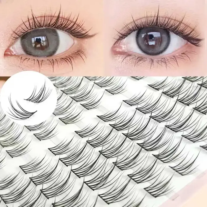 Trilogie de cils Honey Eyelash Sunflower, faux cils disponibles pour débutants, cils japonais et cor