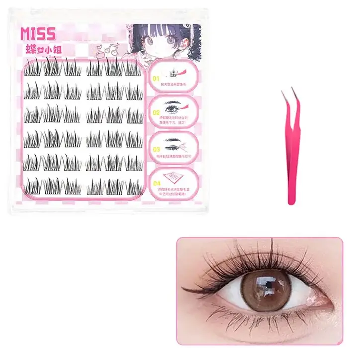 Faux cils princesse sans colle