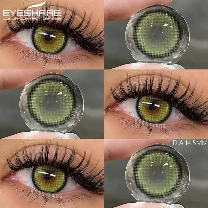 EYESHARE 1 paire de lentilles de Contact de couleur pour les yeux
