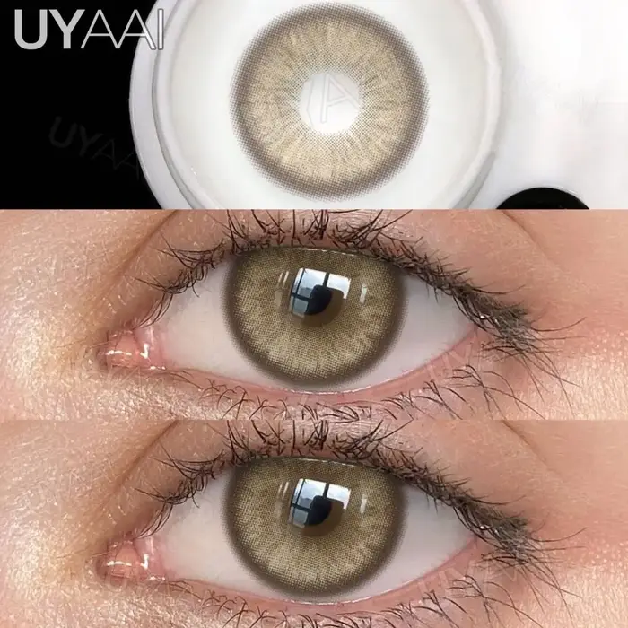 UYAAI NOUVEAU Lentilles de Contact Colorées Beauté Maquillage Yeux Verts