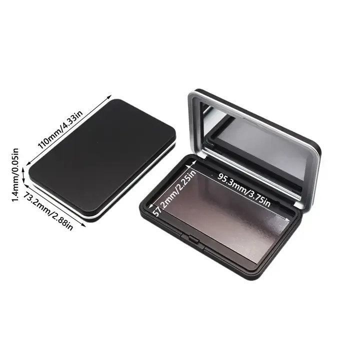 Palette de fards à paupières multi-grilles DIY vide