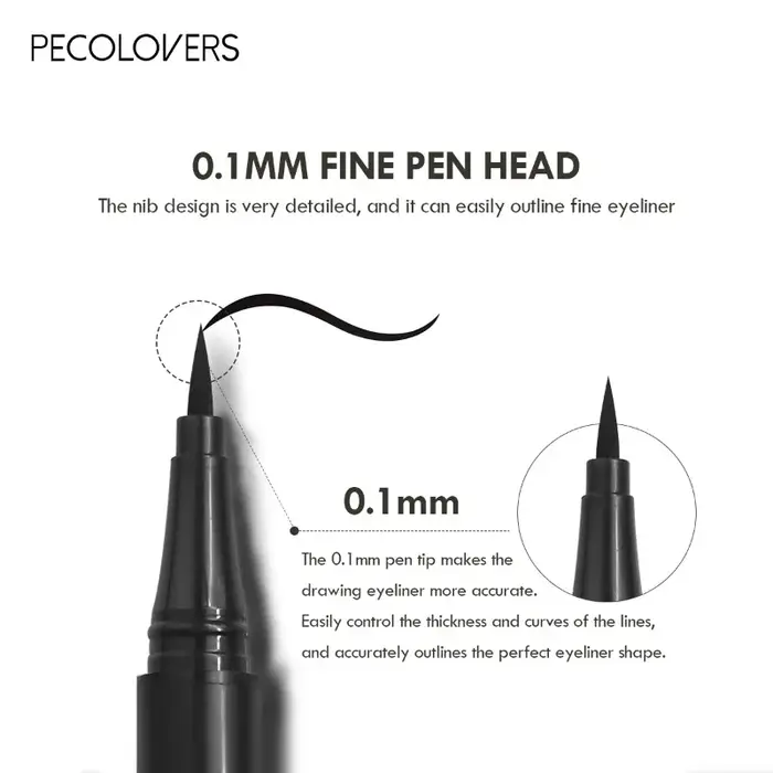 Stylo Eyeliner liquide lisse 5 pièces/ensemble