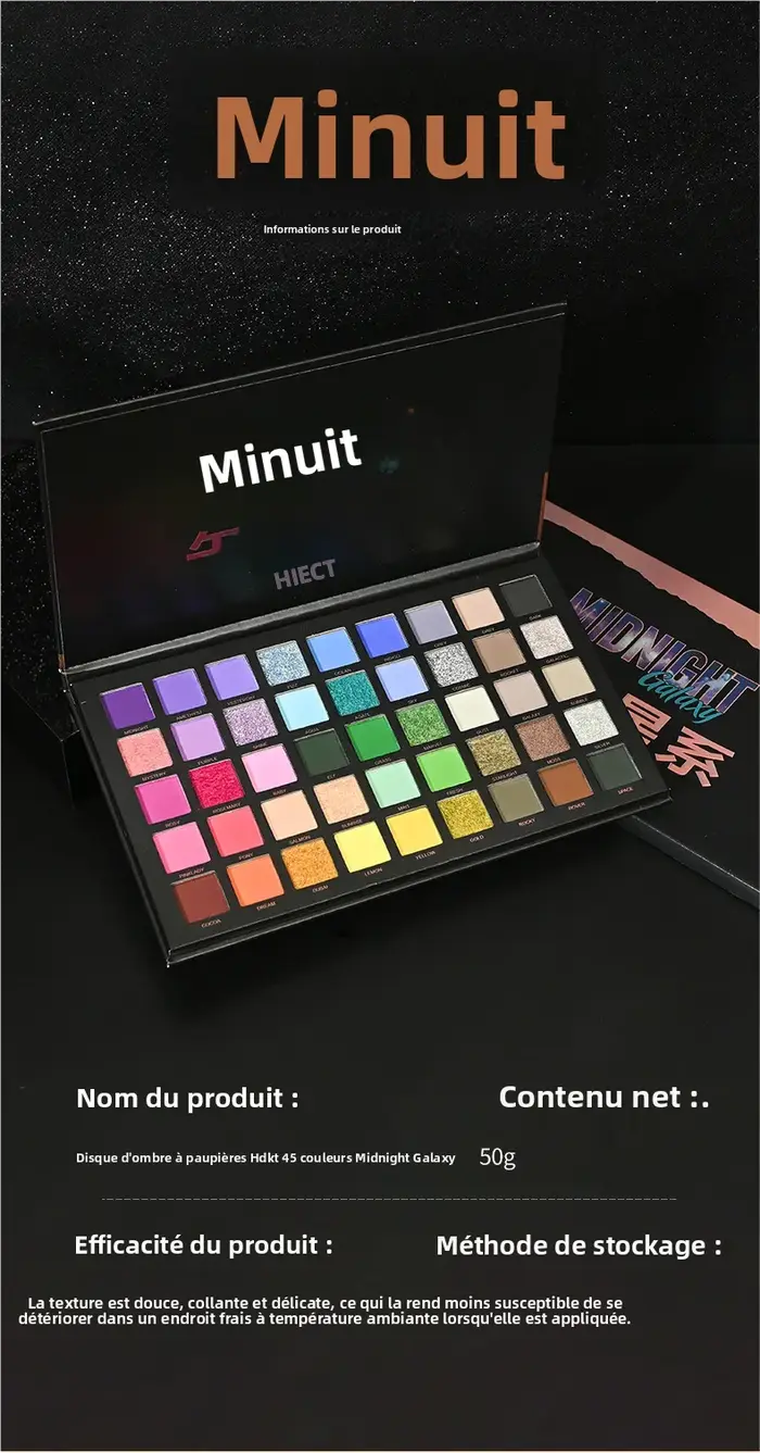 Palette de fards à paupières