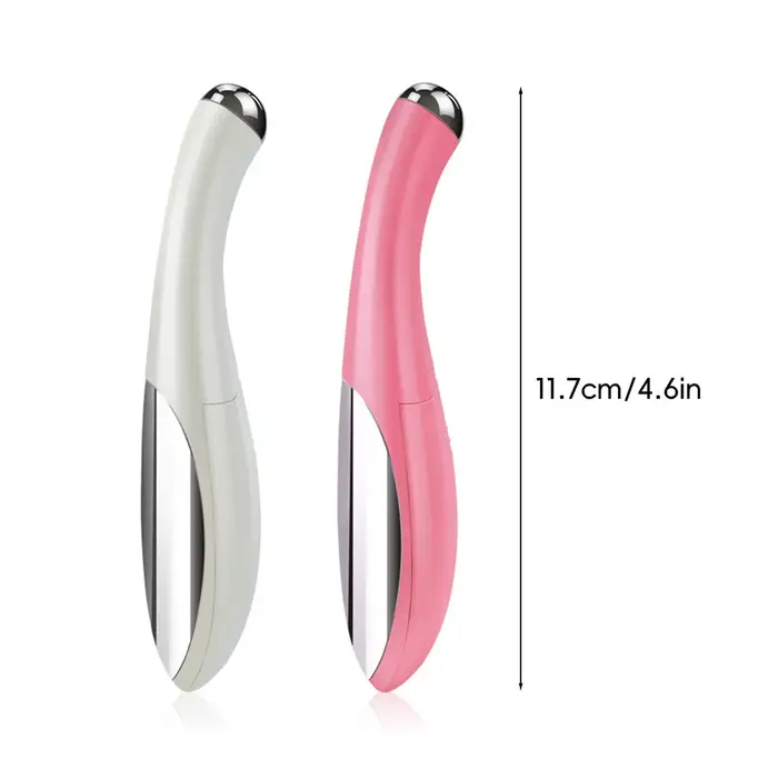 Masseur facial électrique, instrument de beauté à infusion ionique pour les yeux, relaxation des yeux, cernes, poches sous les yeux, anti-âge, massage des yeux