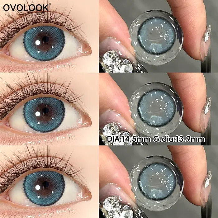 Lentilles de contact colorées OVOLOOK Native Iris Brown 14