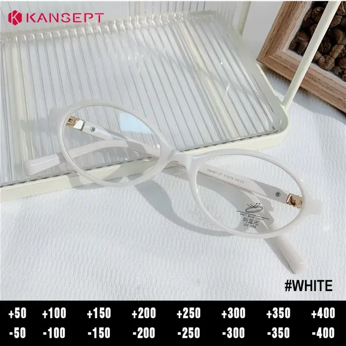 KANSEPT – Monture de lunettes pour femme avec verres optiques de qualité