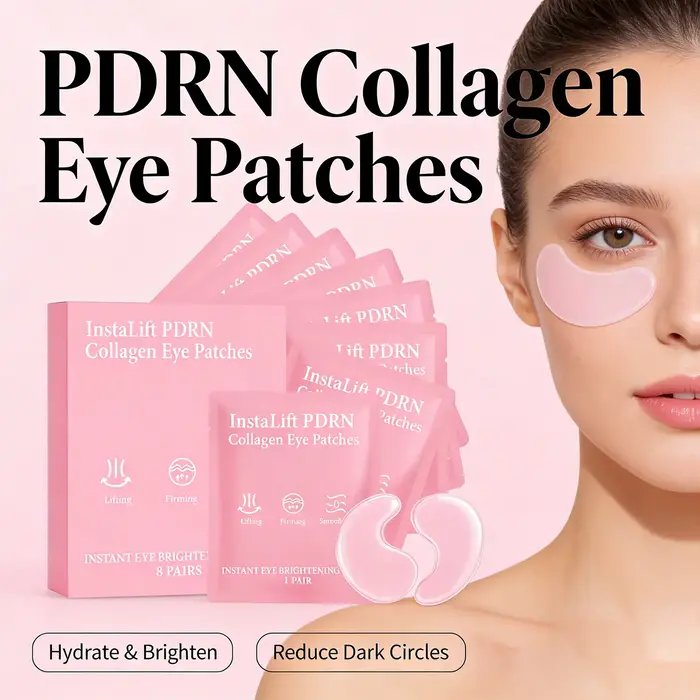 Patchs Hydrogel au Collagène pour les Yeux – Traitement Anti-Cernes & Anti-Poches