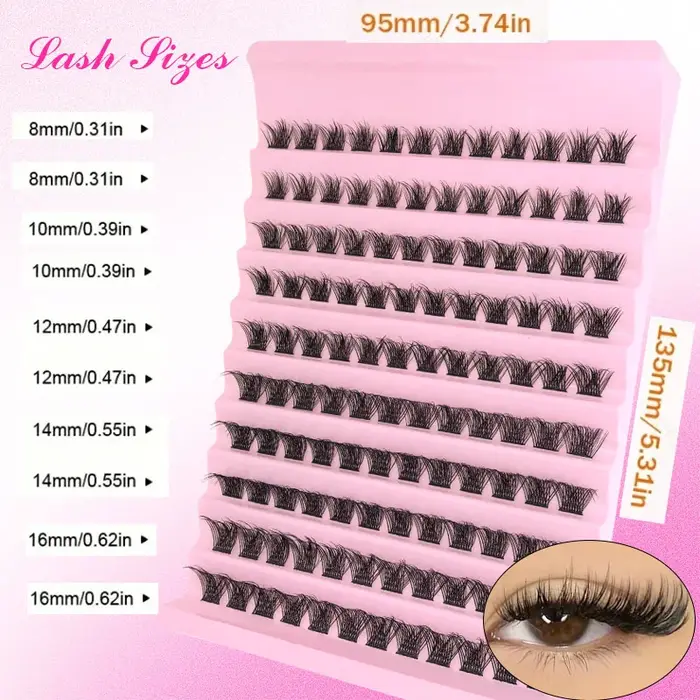 Kit d'extension de cils à faire soi-même