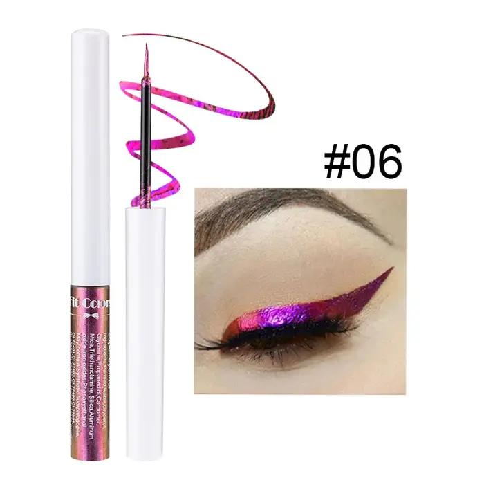 Ensemble d'eyeliner liquide caméléon doré