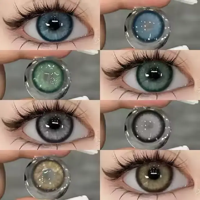 1 paire d'élèves colorées pour les yeux