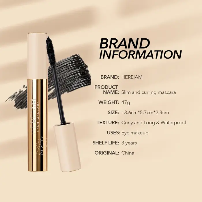 IMAGIC – Mascara 4D en Fiber de soie noire