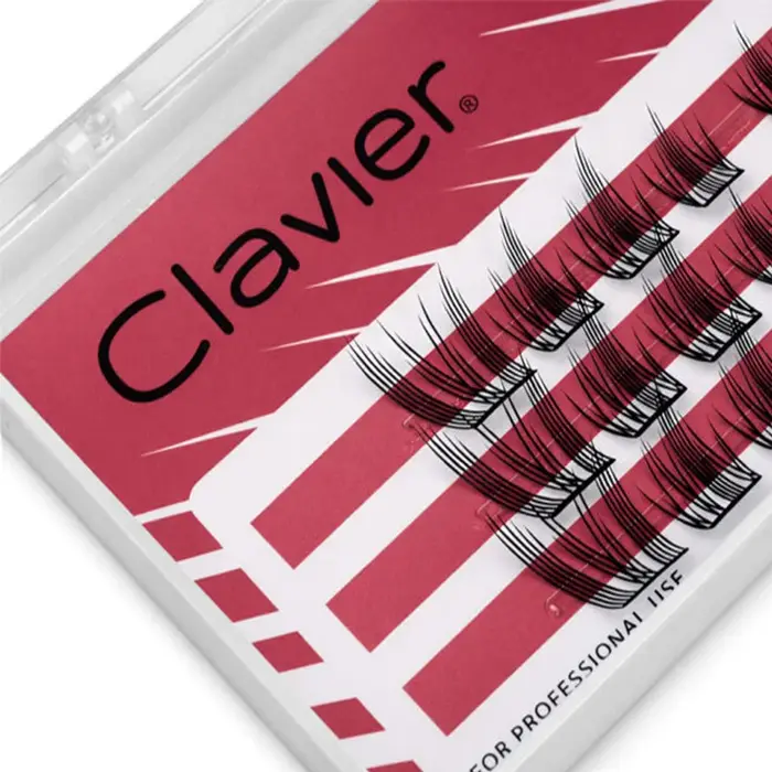 Claveir Nouvelles Cils Foxy Femme Effet Yeux de Renard Faux