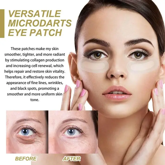 Patchs pour les yeux à micro-aiguilles à l'acide hyaluronique 0