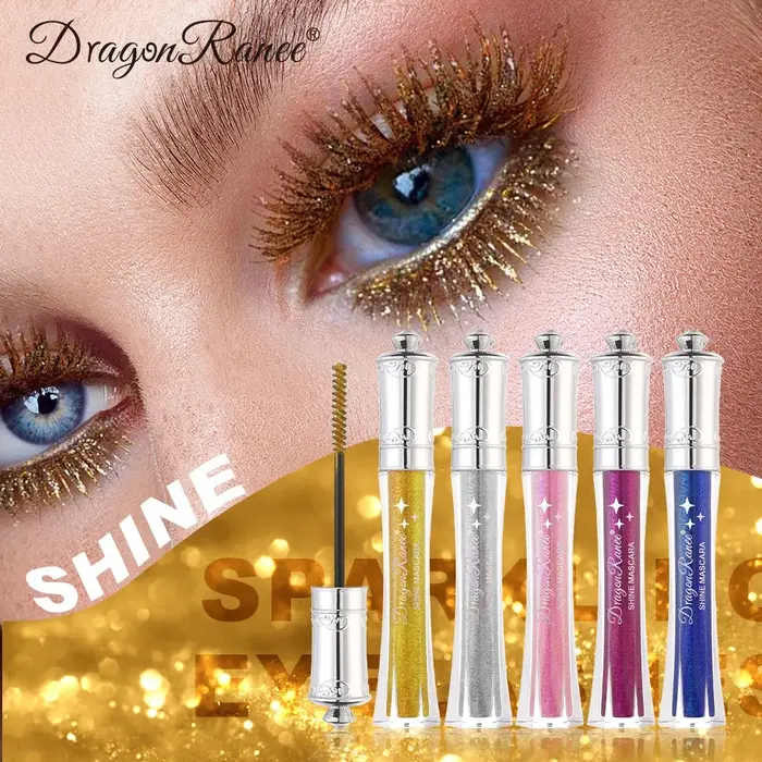 Mascara diamant scintillant 9 couleurs