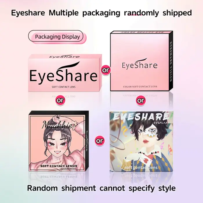 EYESHARE 1 paire de nouvelles lentilles coréennes