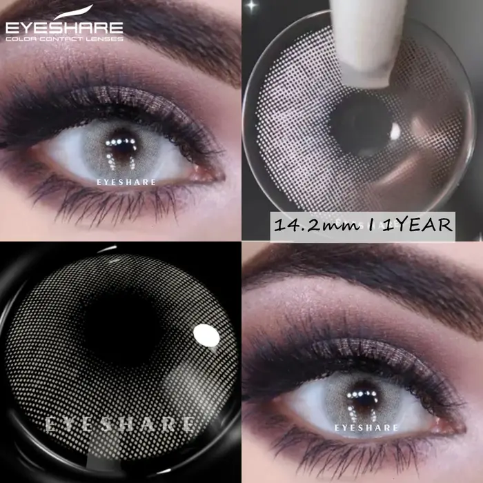 EYESHARE lentilles de contact de couleur pour les yeux 2 pièces