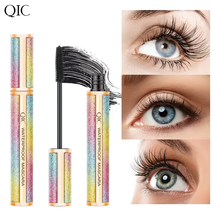 Mascara noir QIC 4D brillant ciel étoilé Mascara mince