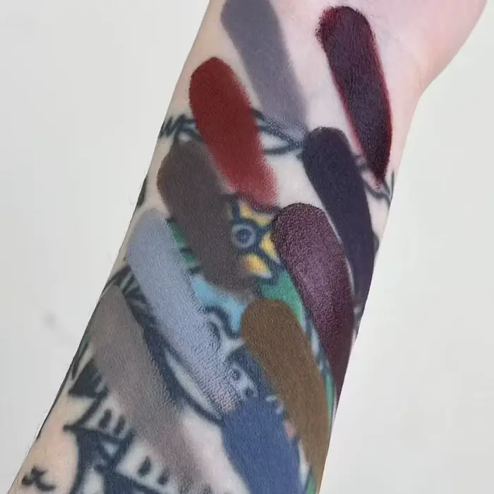 Palette de fards à paupières Shellwe Makeup Misty Spirit All Matte Fog Shadow Ghost, dix couleurs en