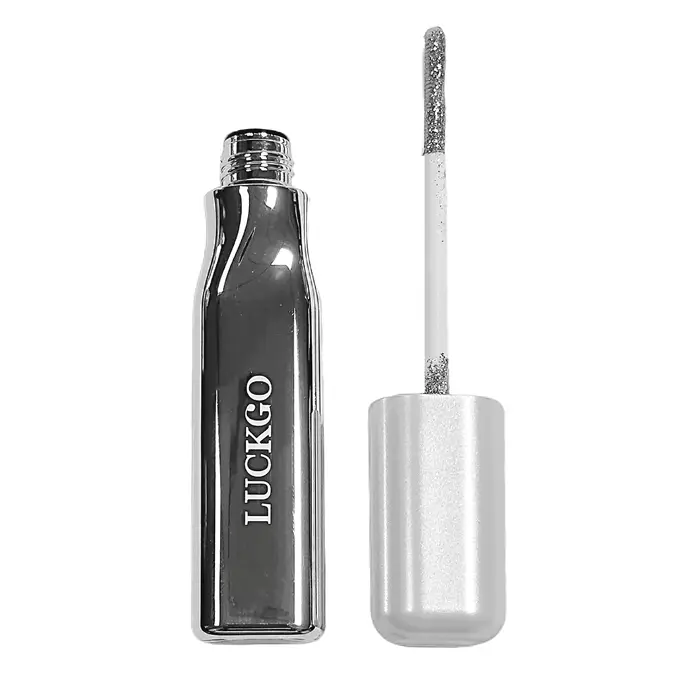 Mascara Diamond Shine Léger, Longue Tenue, Imperméable, Anti-Transpiration, Paillettes Argentées, Br