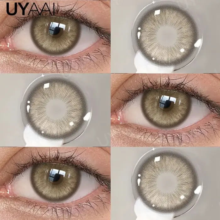 Lentilles de contact colorées UYAAI Beauty : Lentilles bleues