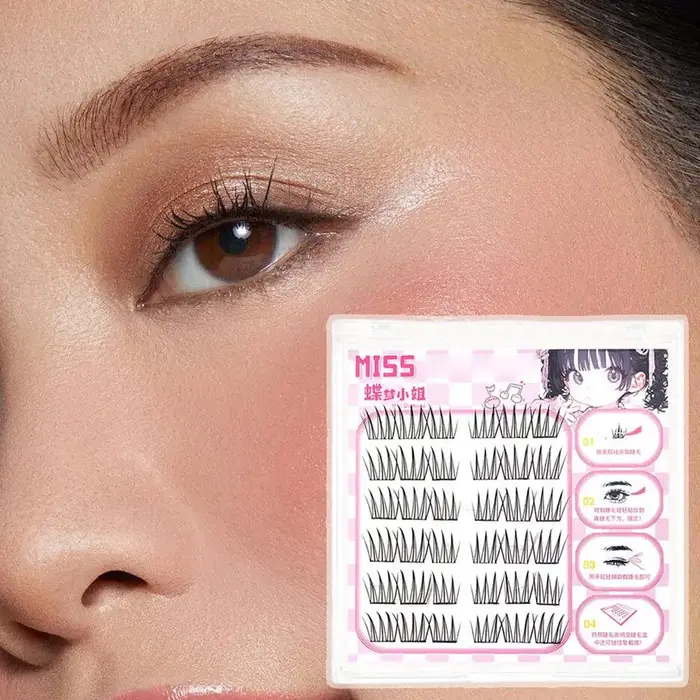 Faux cils princesse sans colle