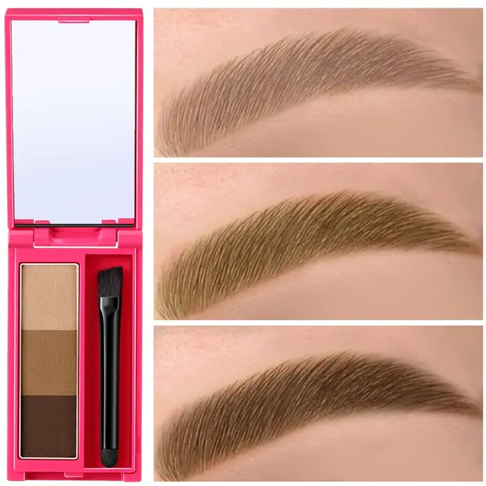 Poudre à sourcils professionnelle waterproof noir