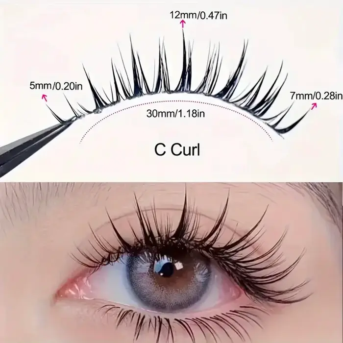 Faux cils 3D DIY Segment – Sans colle