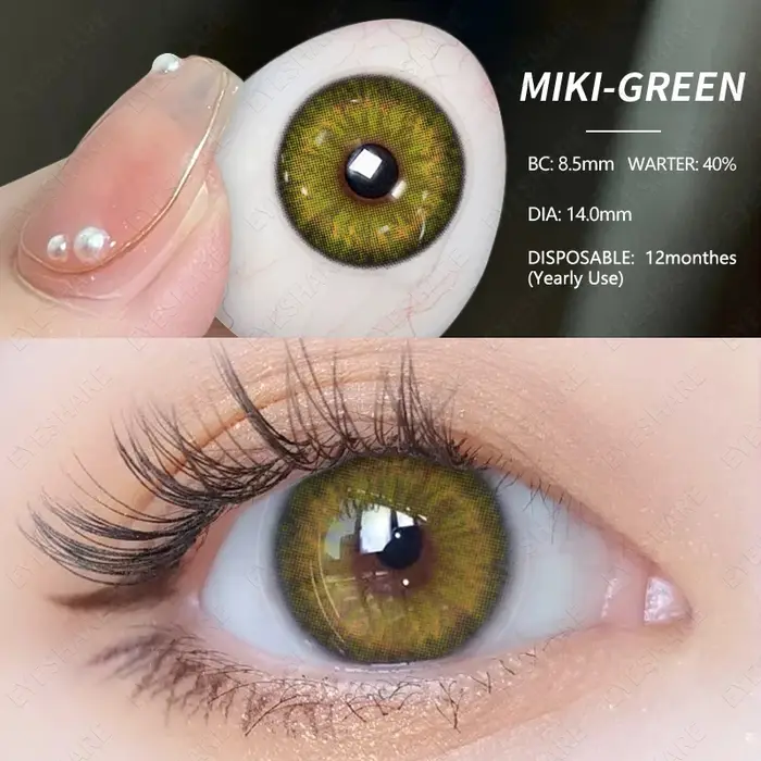 EYESHARE 1 paire de lentilles de contact colorées