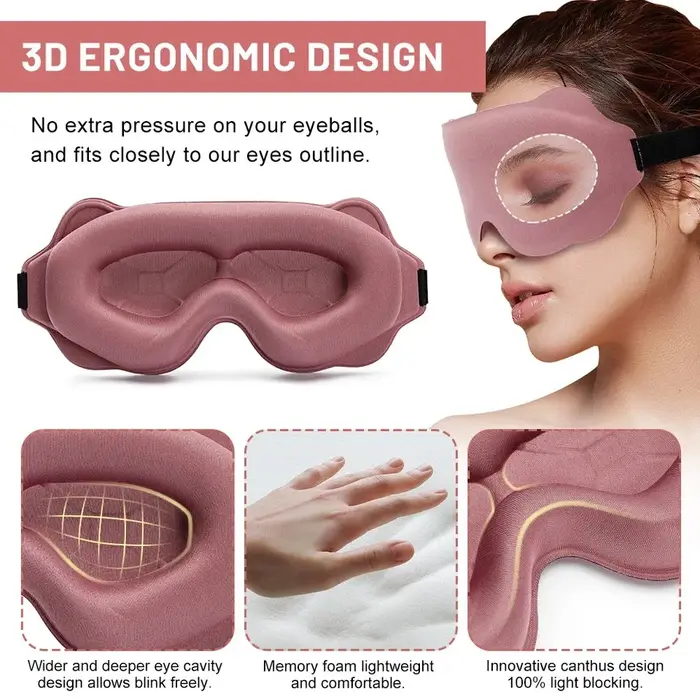 Masque de sommeil Patch oculaire bandeau léger