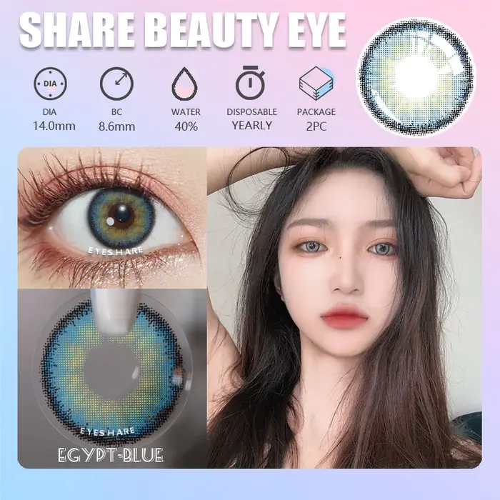 EYESHARE lentilles de Contact de couleur pour les yeux