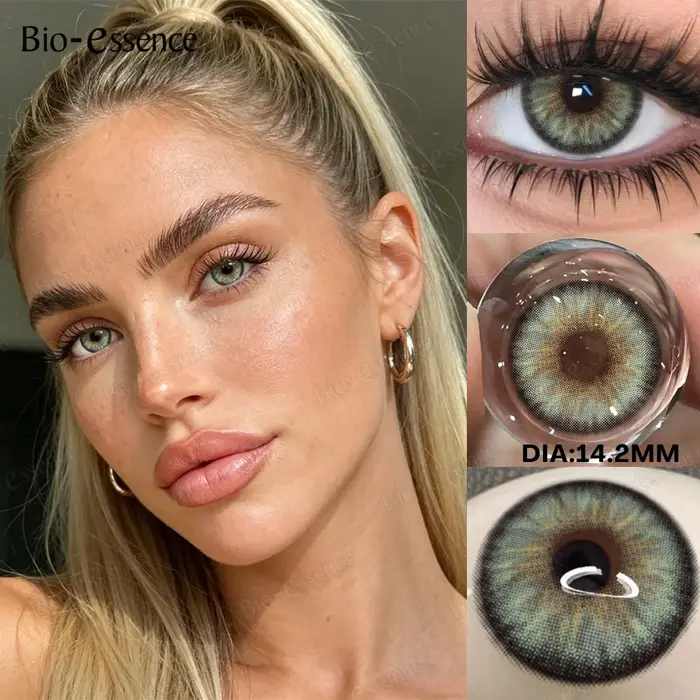 Bio-essence Lentilles de Contact Colorées PATTAYA Blue
